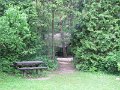 Pihenohely a parkban